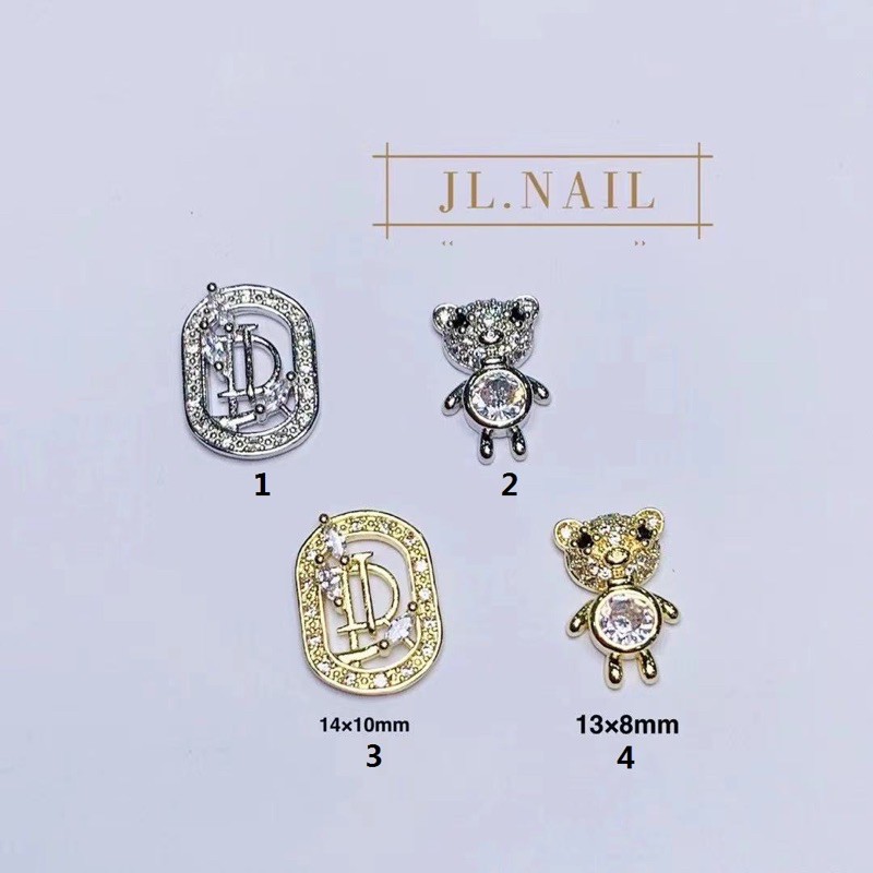 Charm phụ kiện trang trí móng tay