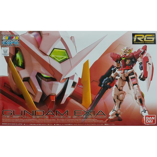 Mô hình lắp ráp RG Exia Gundam trans-am clear