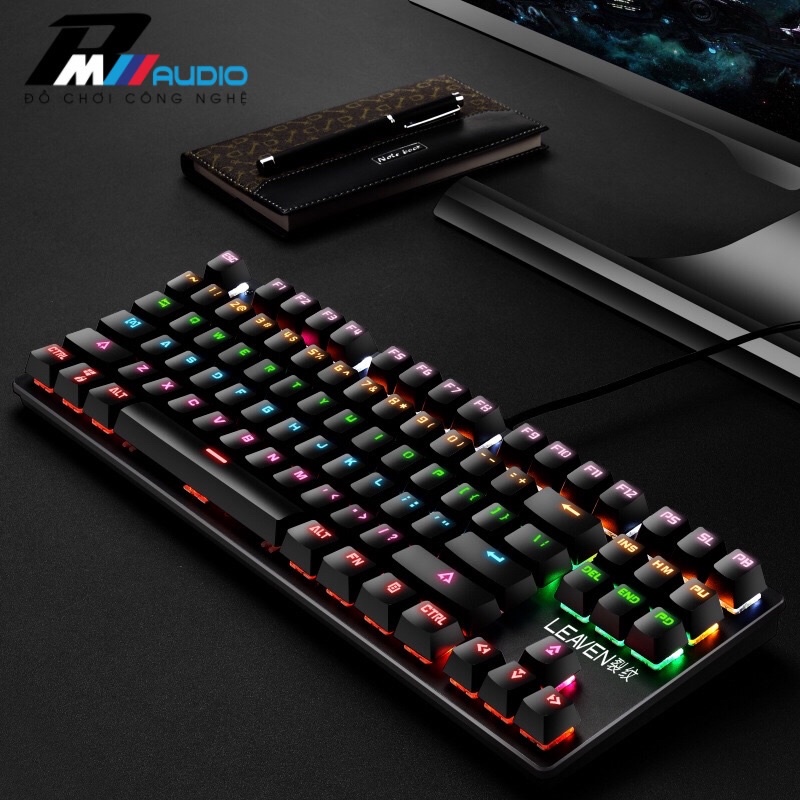 Bàn Phím Cơ Máy Tính Crack K550 PRO Led RGB 10 Chế Độ Khác Nhau, Chơi Game Dùng Văn Phòng Cực Đã