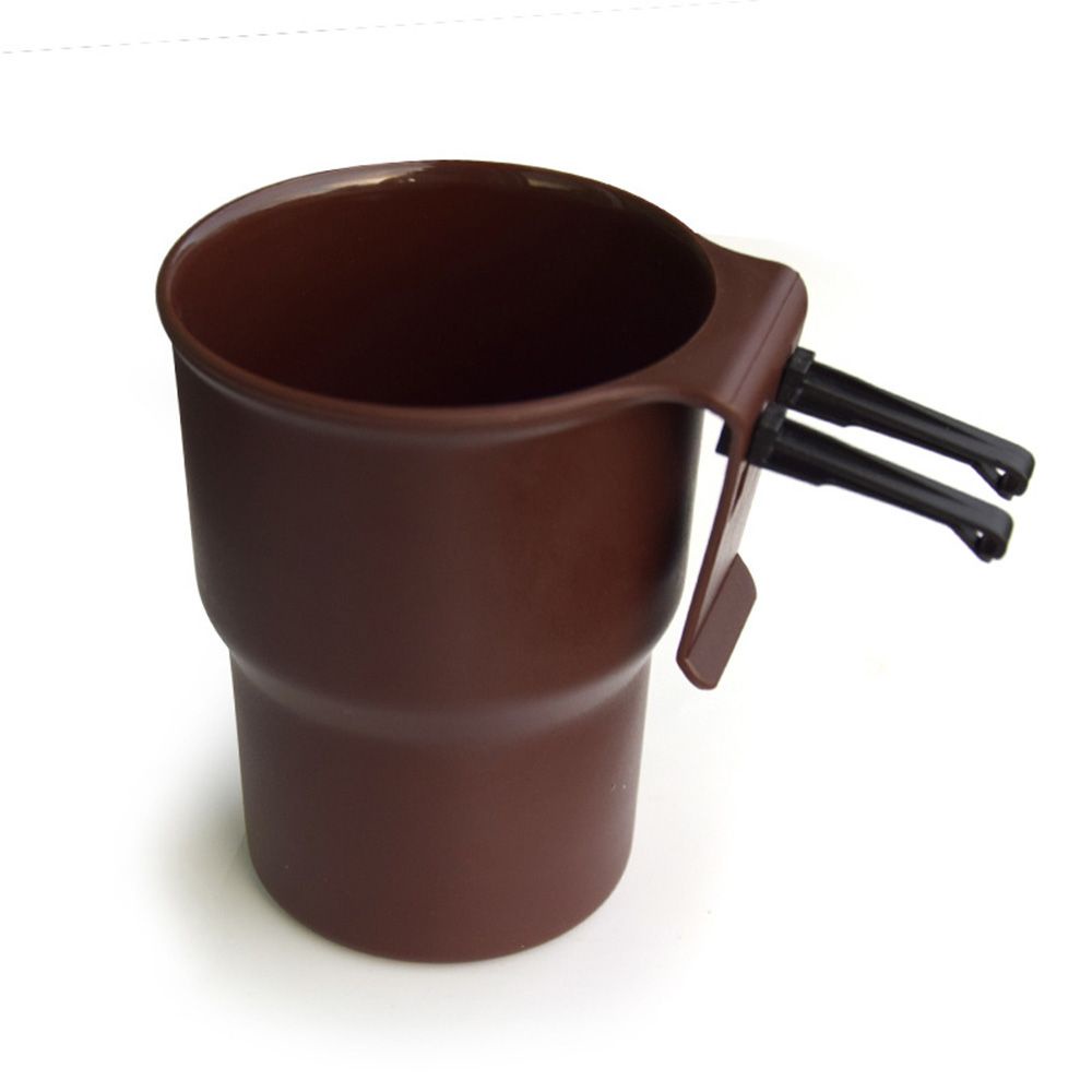 Giá đỡ cốc đựng rác mini bằng nhựa bền đa năng có kẹp gắn lỗ thoát khí trên xe hơi