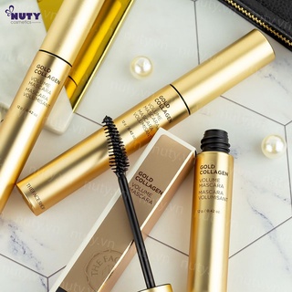 Mascara làm dày và dưỡng mi thefaceshop gold collagen mascara volume