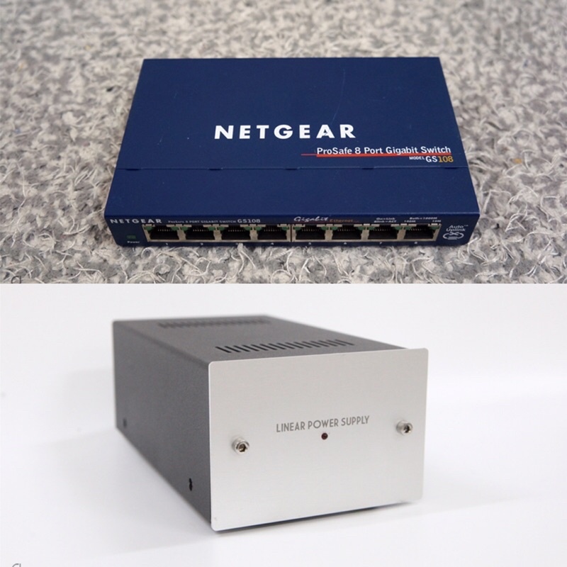 Bộ chia mạng NETGEAR GS108 bản nâng cấp Clock