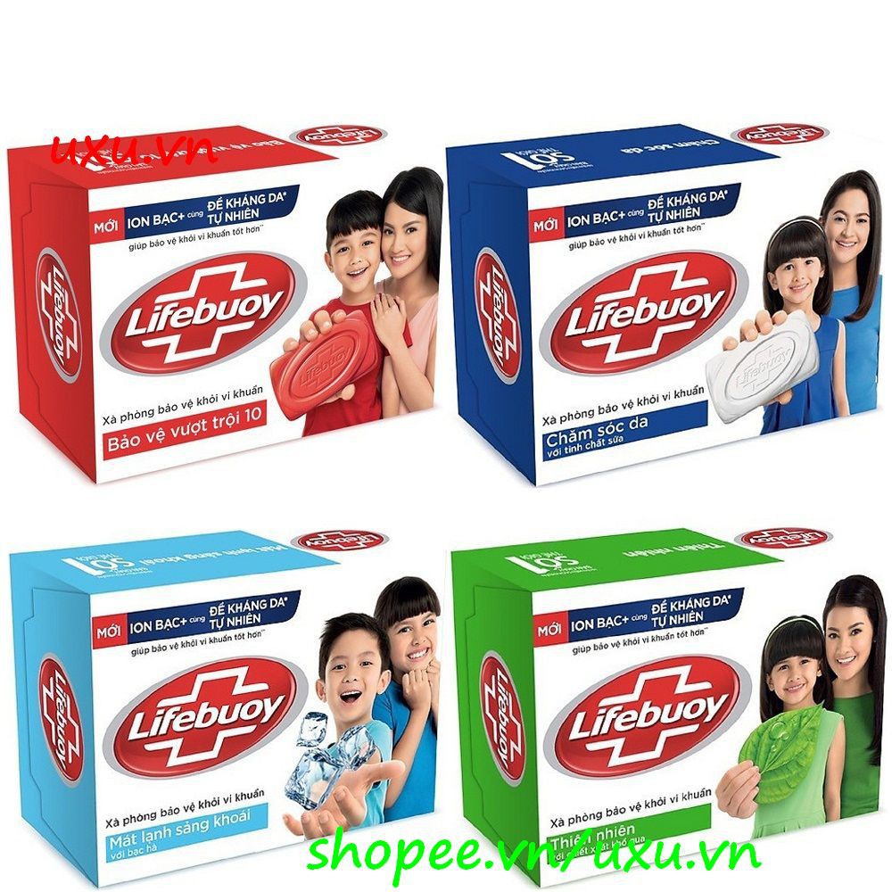 Xà Bông Tắm 90G Lifebuoy Diệt Khuẩn Với Bốn Lựa Chọn, Với uxu.vn Tất Cả Là Chính Hãng.