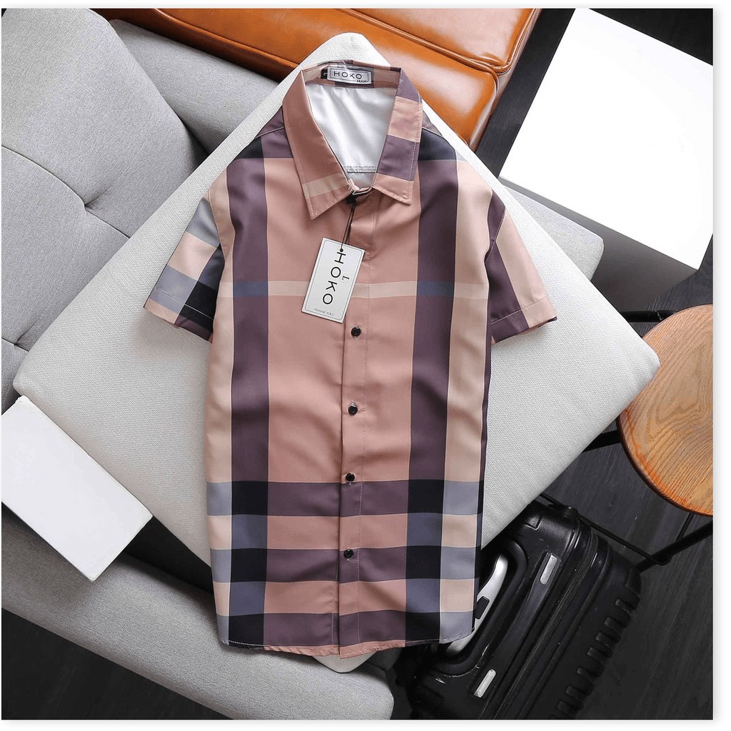 ÁO SƠ MI 3D NAM SỌC CARO CỰC CHẤT , ĐẸP , BAO NGẦU CHO CÁC ANH EM KOKO MI STORE