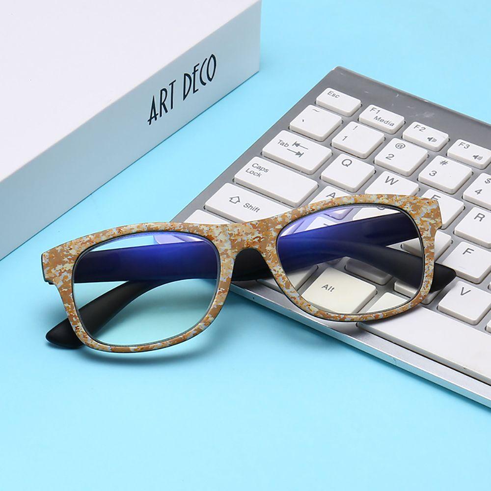 Kính Đọc Sách Chống Bức Xạ Chống Ánh Sáng Xanh In Họa Tiết Thời Trang Cho Nam Và Nữ