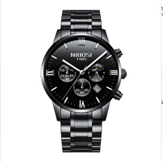 Đồng hồ nam dây thép đặc fullbox Chính Hãng Nibosi 2325 jsthemmai | BigBuy360 - bigbuy360.vn