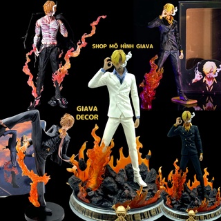 Mô hình sanji áo đen và trắng truyện one piece từ 24cm tới 37cm mô hình figure vua hải tặc