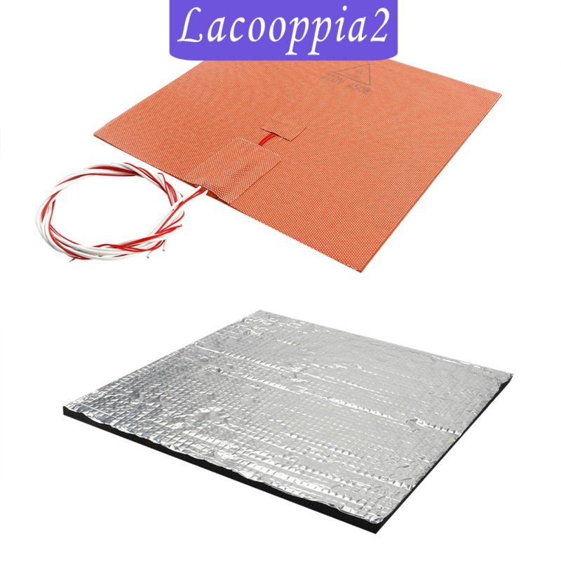 [LACOOPPIA2] 3D Printer Silicone Rubber Heater Heatbed 450W 220V Waterproof Durable