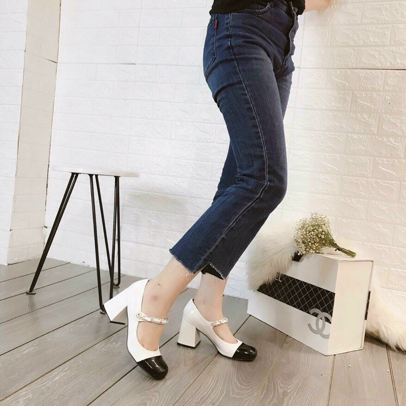 Giày búp bê cao gót miumiu fullbox