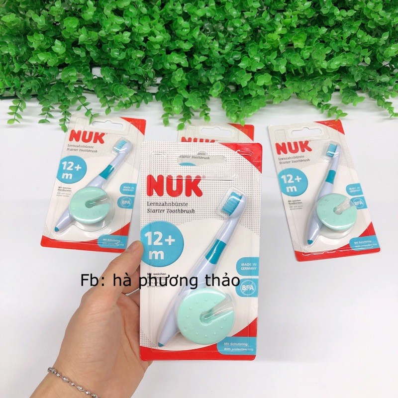 Bàn chải đánh răng NUK đức 12m+ nhập khẩu chính hãng