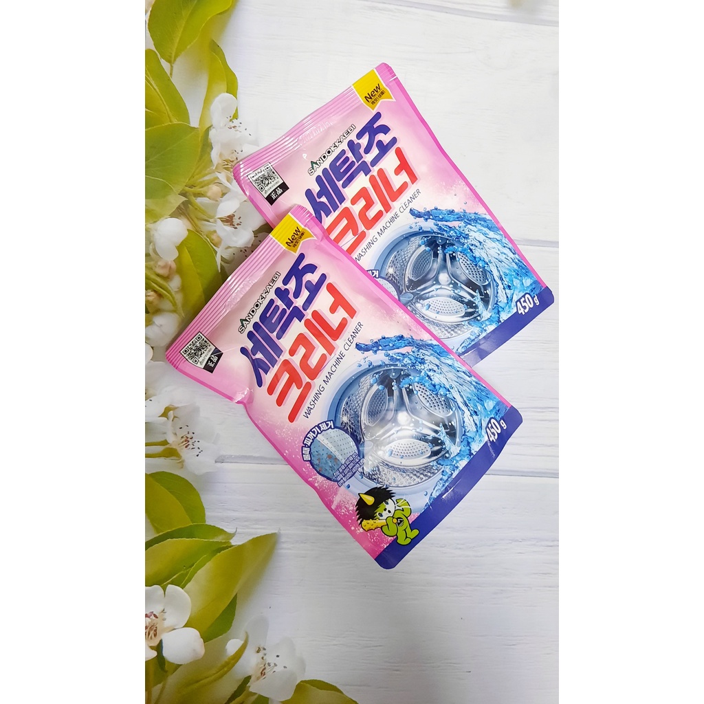 Bột tẩy lồng máy giặt Chính hãng Sandokkaebi Korea 450g