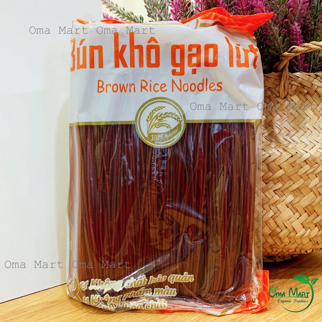 Bún gạo lứt / Phở gạo lứt Eatclean An Khang Food 500g