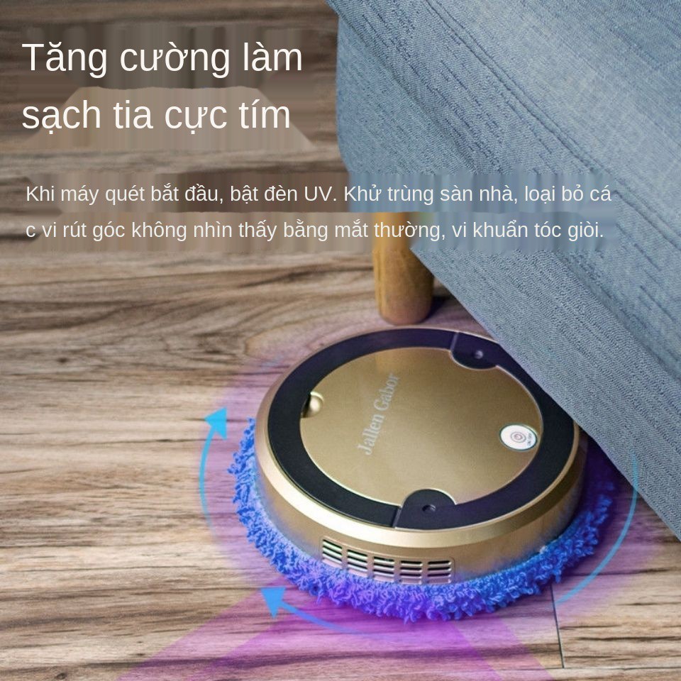 ❆Robot quét nhà thông minh hoàn toàn tự động lau và phun sương giả ướt khô tay tạo tác