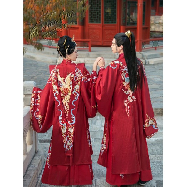 Hán phục CP hàng Hãng thêu Long Phụng