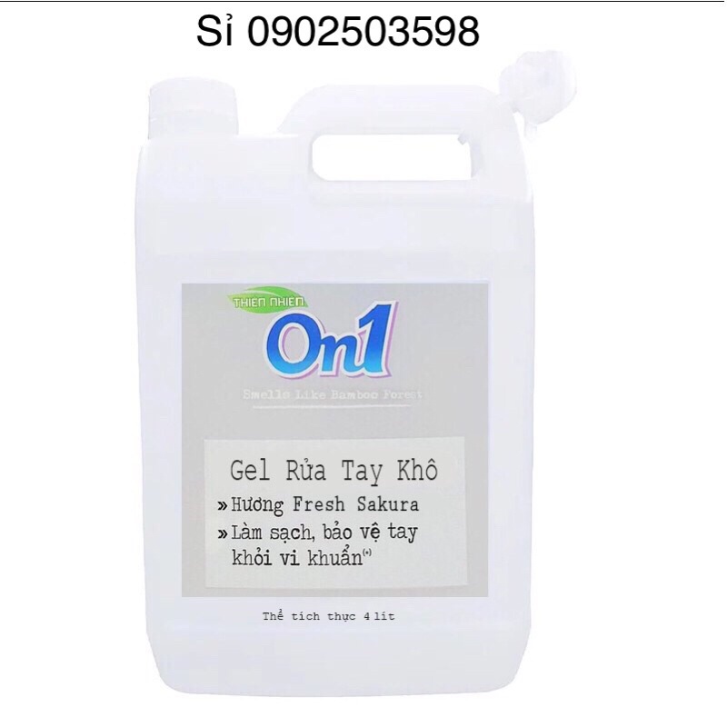 ❤️👏Gel rửa tay khô On1 4lit