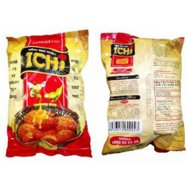 Bánh gạo Ichi nhật bản gói lớn 180gr/ nhỏ 100gr