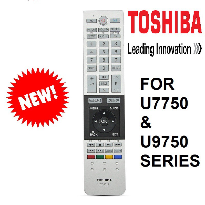 REMOTE ĐIỀU KHIỂN TIVI TOSHIBA SMART CT-8517 DÒNG U7750 VÀ U9750