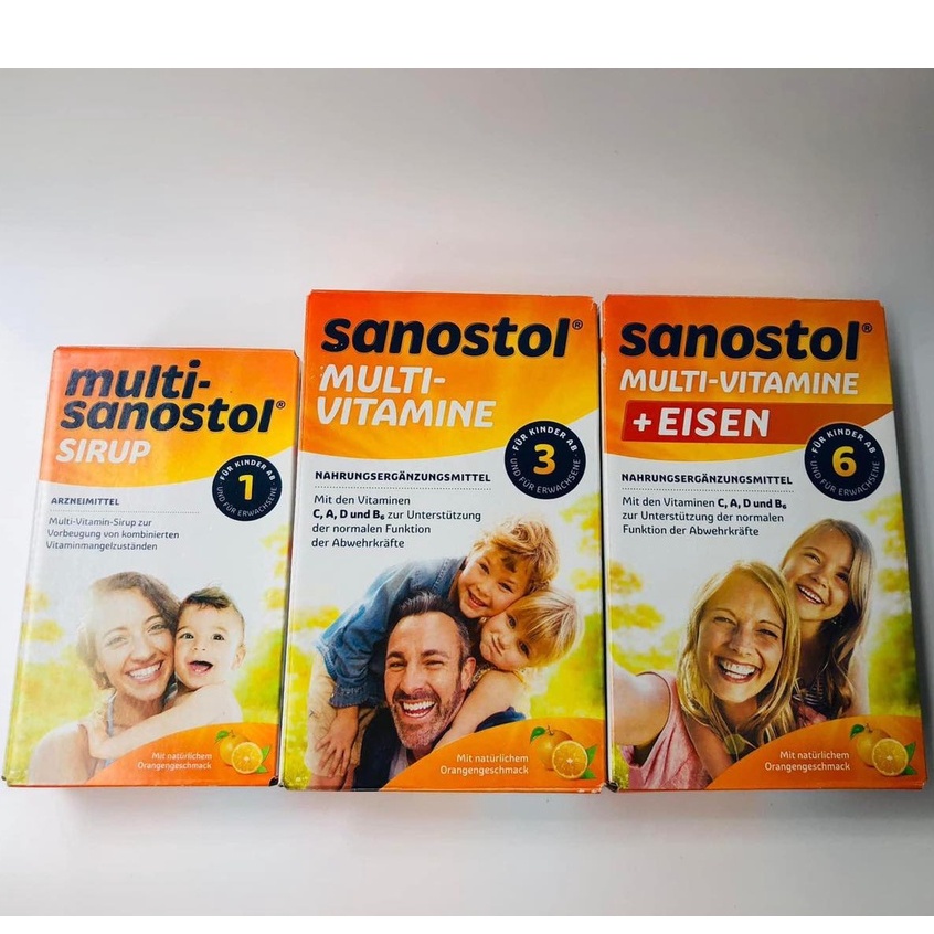 Sanostol Đức - Tăng Đề kháng và giúp bé Ăn ngon Sản phẩm bán chạy số 1 - Nguồn hàng Đức