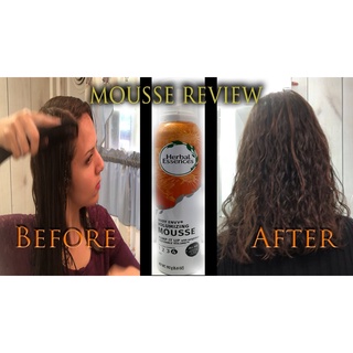Mousse làm xoăn và phồng tóc Herbal Essences