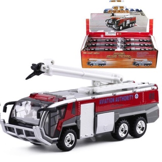 Mô hình xe cứu hoả sân bay bằng kim loại tỉ lệ 1:32