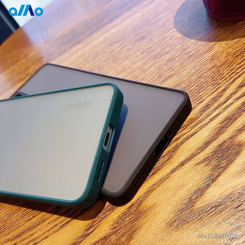 Ốp Điện Thoại Cứng Nhám Chống Rơi Có Khung Bảo Vệ camera Cho OPPO Reno 11 a79 reno 6z 6 reno6 z 5g reno5f