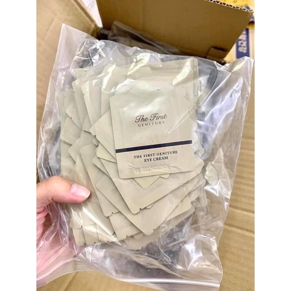 10 gói 1ml Kem dưỡng mắt Ohui The First chống thâm nhăn bọng mắt trẻ hoá vùng da quanh mắt mạnh mẽ 1ml