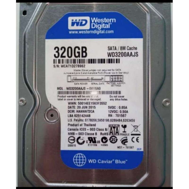 Ổ Cứng Máy Tính 320 Gb 3.5 Inch | BigBuy360 - bigbuy360.vn