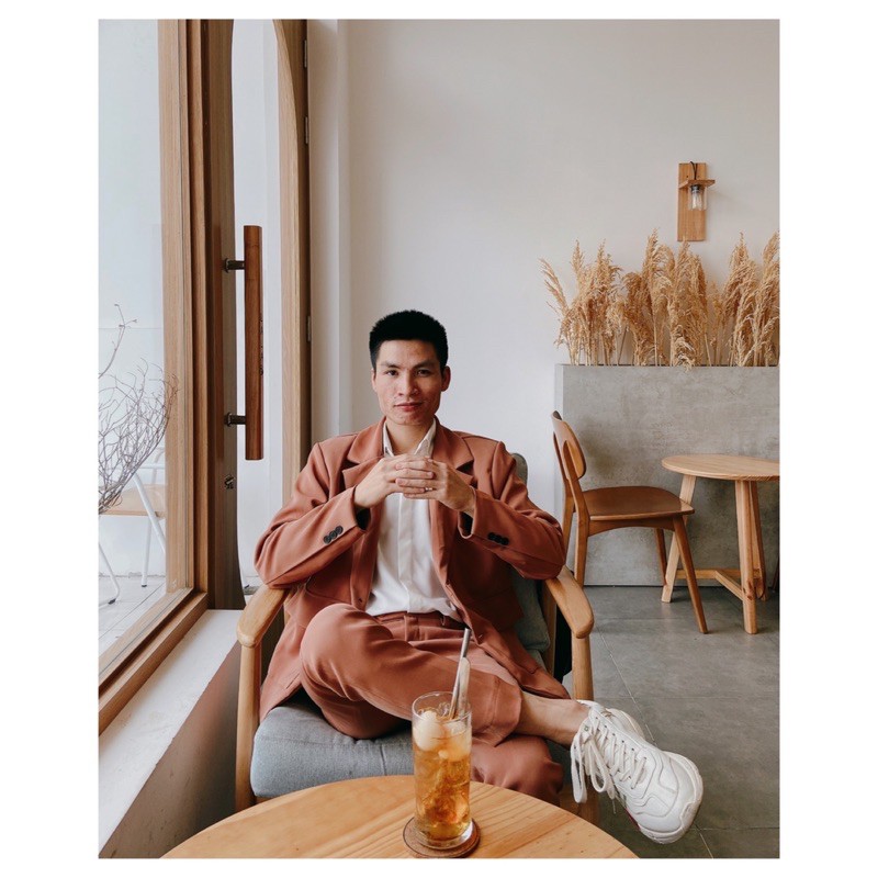 [Mã SKAMA06 giảm 8% tối đa 50K đơn 250K] Quần Âu OAO nâu hạt dẻ basic | BigBuy360 - bigbuy360.vn