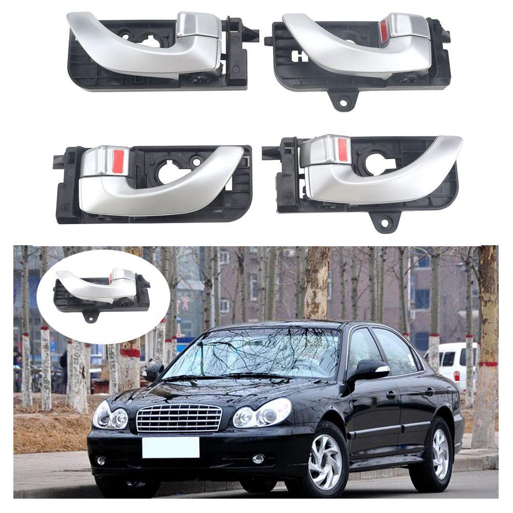 Set 2 Cặp Tay Nắm Cửa Trái / Phải Thay Thế Cho Xe Hơi HYUNDAI SONATA 2005-2008