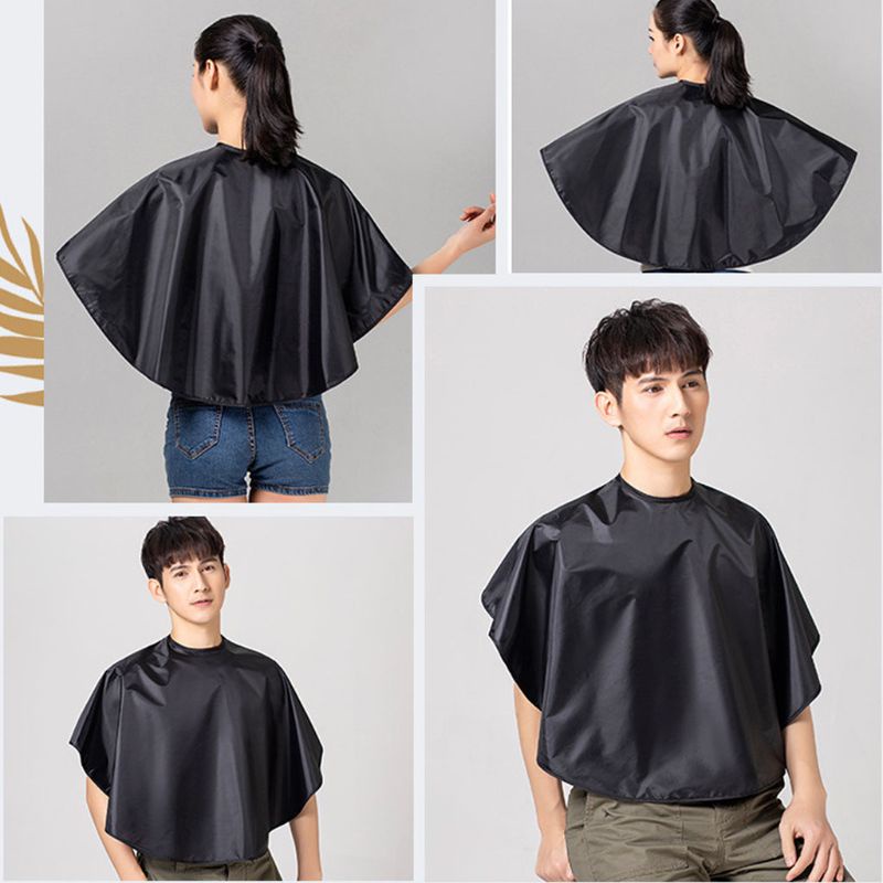 Áo Choàng Cắt Tóc Chống Thấm Nước Ngắn Chuyên Dụng Cho Salon