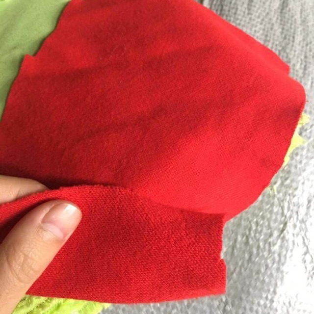Vải da cá đỏ tươi