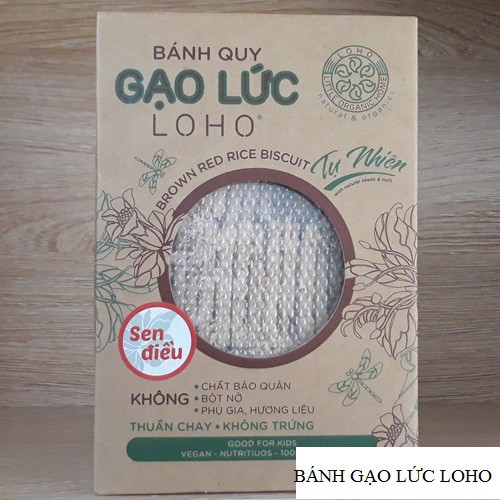 LOHO bánh gạo lứt ăn liền