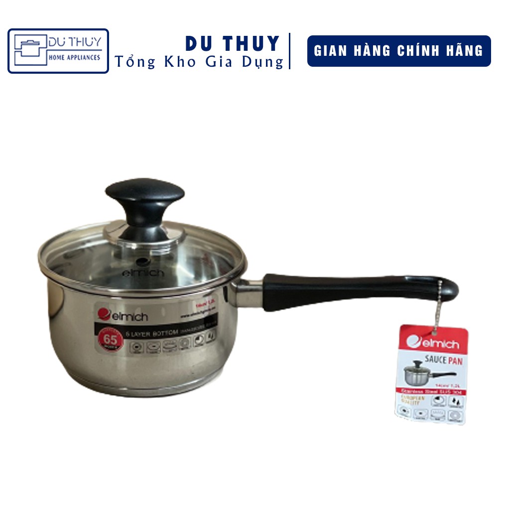 Quánh inox đáy từ có nắp Elmich Smartcook SM6989 chính hãng giá tốt