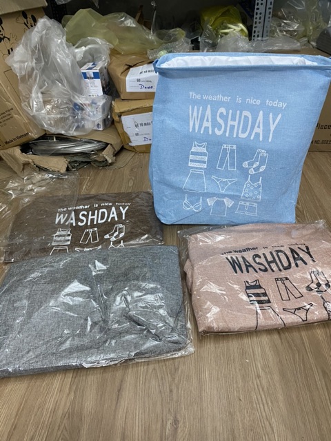 TÚI ĐỰNG ĐỒ WASHDAY GẤP GỌN SIÊU HÓT