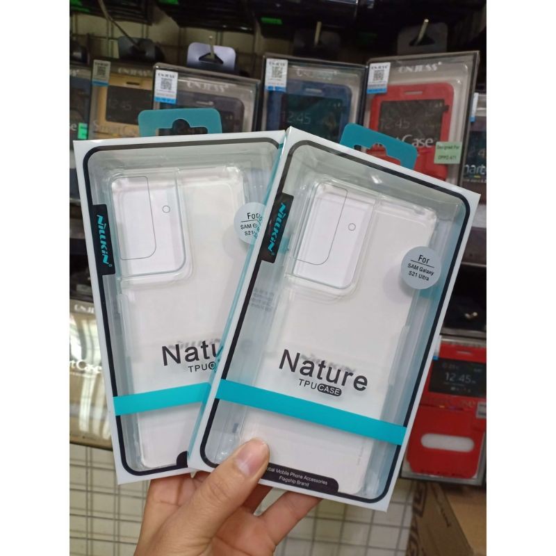 ỐP LƯNG DẺO CHÍNH HÃNG NILLKIN SAMSUNG S21 FE, S21, S21 plus S21 ultra.