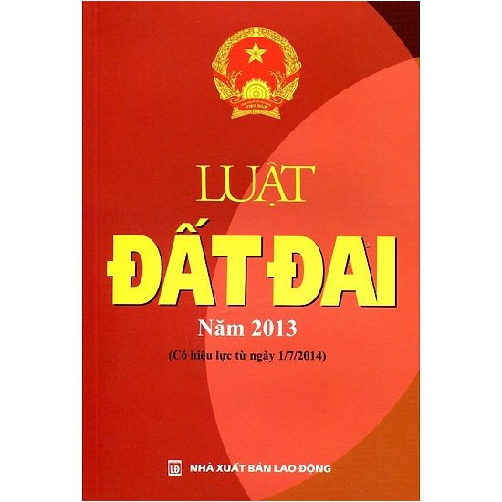 Sách Luật - Luật Đất Đai năm 2013