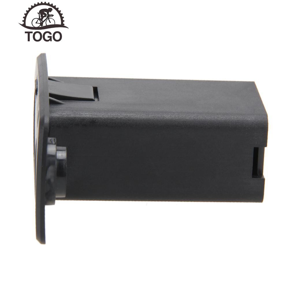 TOGO OUTDOOR 9V Battery Case Holder Cover Box for Acoustic Guitar Bass Pickup Electronic