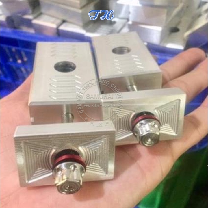 Pát Tăng Sên Âm Jupiter Pát Pas Bát Pass Tăng Sên Jupiter Nhôm CNC Không Gỉ, Có Rãnh Thoát Nước, Lắp Như Zin