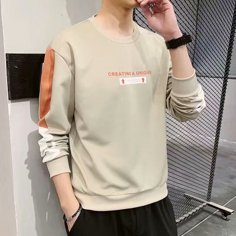 Áo Thun Tay Dài In Họa Tiết Thời Trang Xuân Thu 2021 Cho Nam