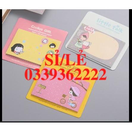 [ HAIANHSHOP ] Giấy Note Ghi Chú Hình Chữ Nhật - Giấy Note Hoạt Hình Nhiều Mẫu Đáng Yêu Trang Trí Sổ Duashop &gt;