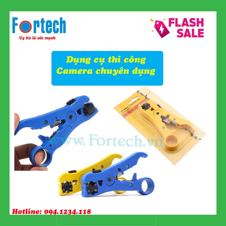 Dao tiện cáp mạng Cat5e, Cat6e, Cáp đồng trục RG6, RG11, RG59