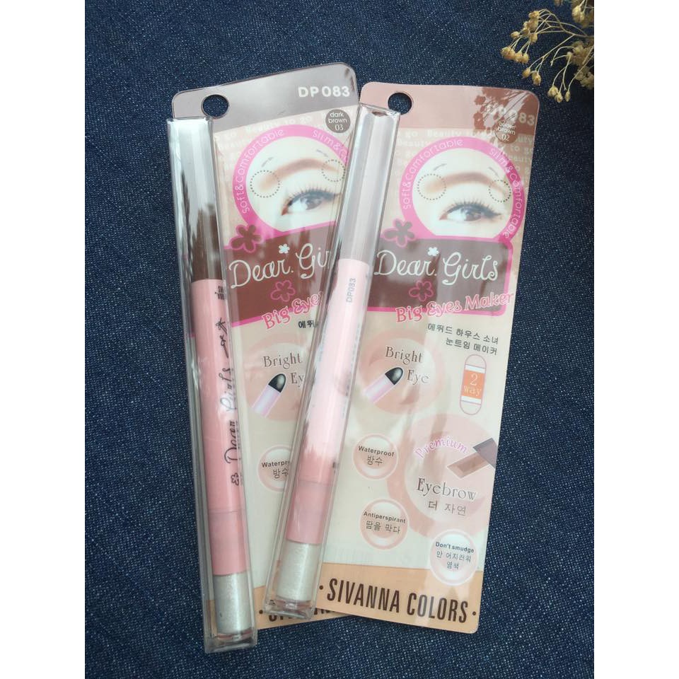 CHÌ KẺ MÀY NGANG SIVANNA COLORS DP093