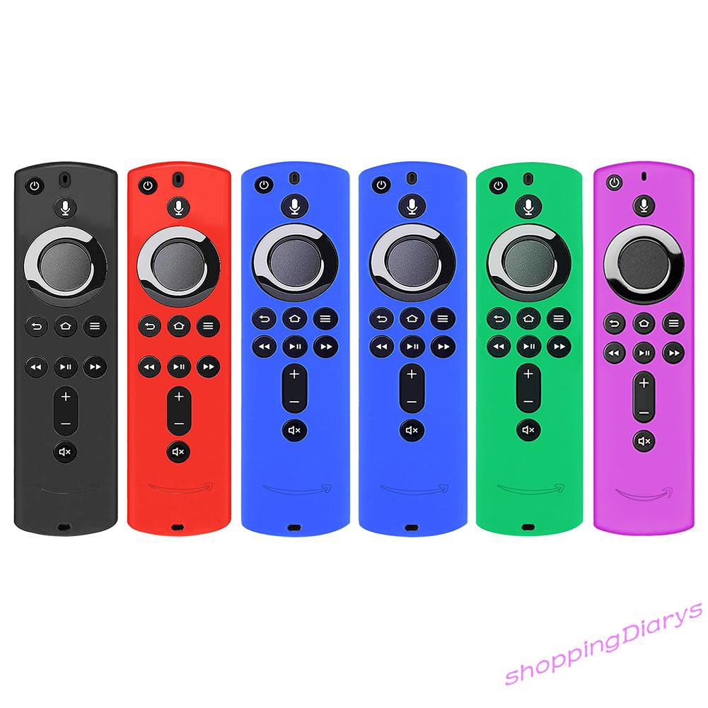 ✤Sh✤Silicone Case for Amazon Fire TV Stick Remote Control Dust Protective Cover