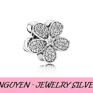 Pan - charm dazzling daisy - bạc s925 - charm bạc cho vòng pan