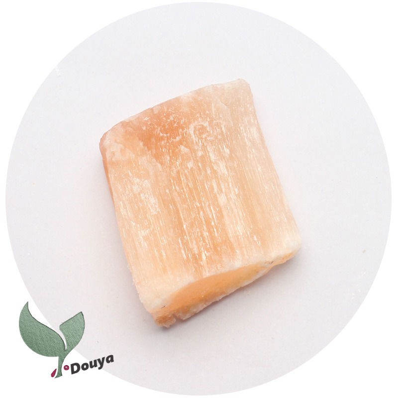 100g Đá Khoáng Chất Cam Tự Nhiên Dùng Làm Mặt Dây Chuyền
