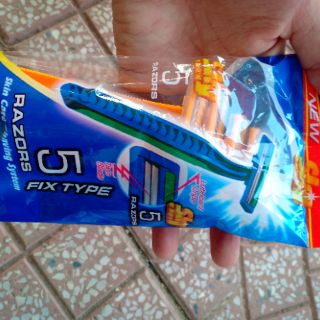 Set 5 dao cạo râu