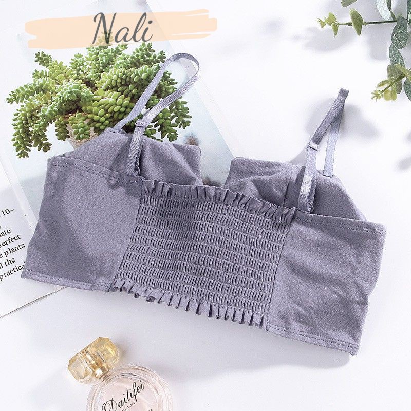 [Mã FAMARAL1 giảm 10K đơn 50K] Áo ngực nữ không gọng, áo bra nâng ngực tạo khe NL055 | BigBuy360 - bigbuy360.vn