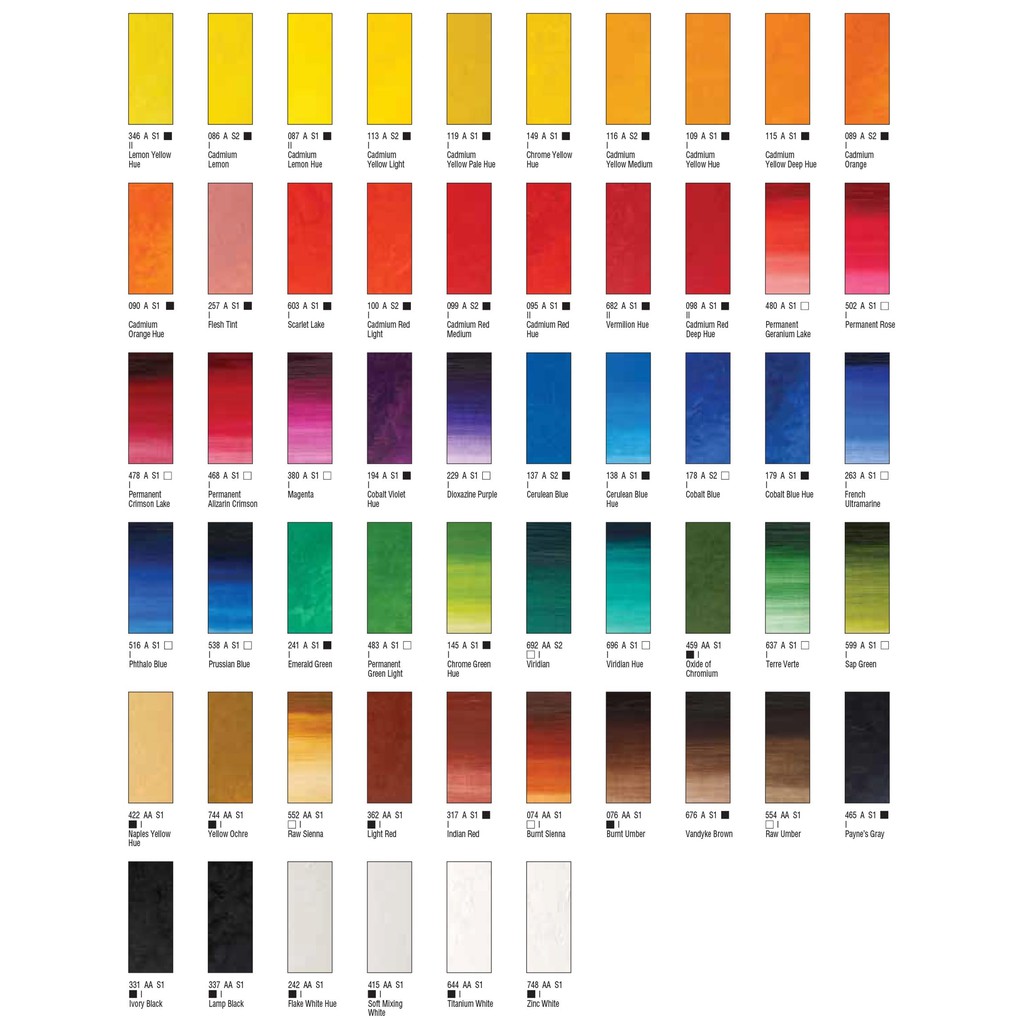 Sơn dầu Winsor & Newton dòng WINTON tuýp lớn 200ml