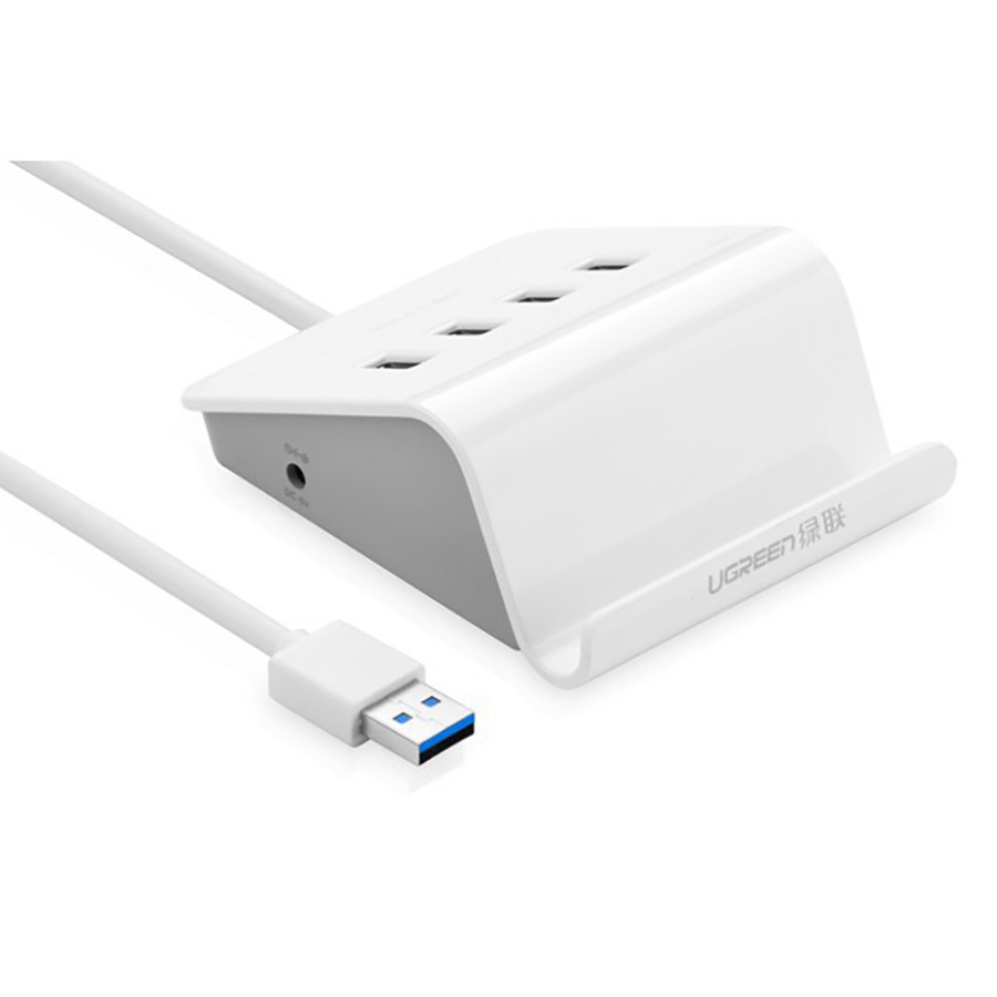 Bộ chia 4 cổng USB 3.0 có nguồn phụ chính hãng - Ugreen 20279