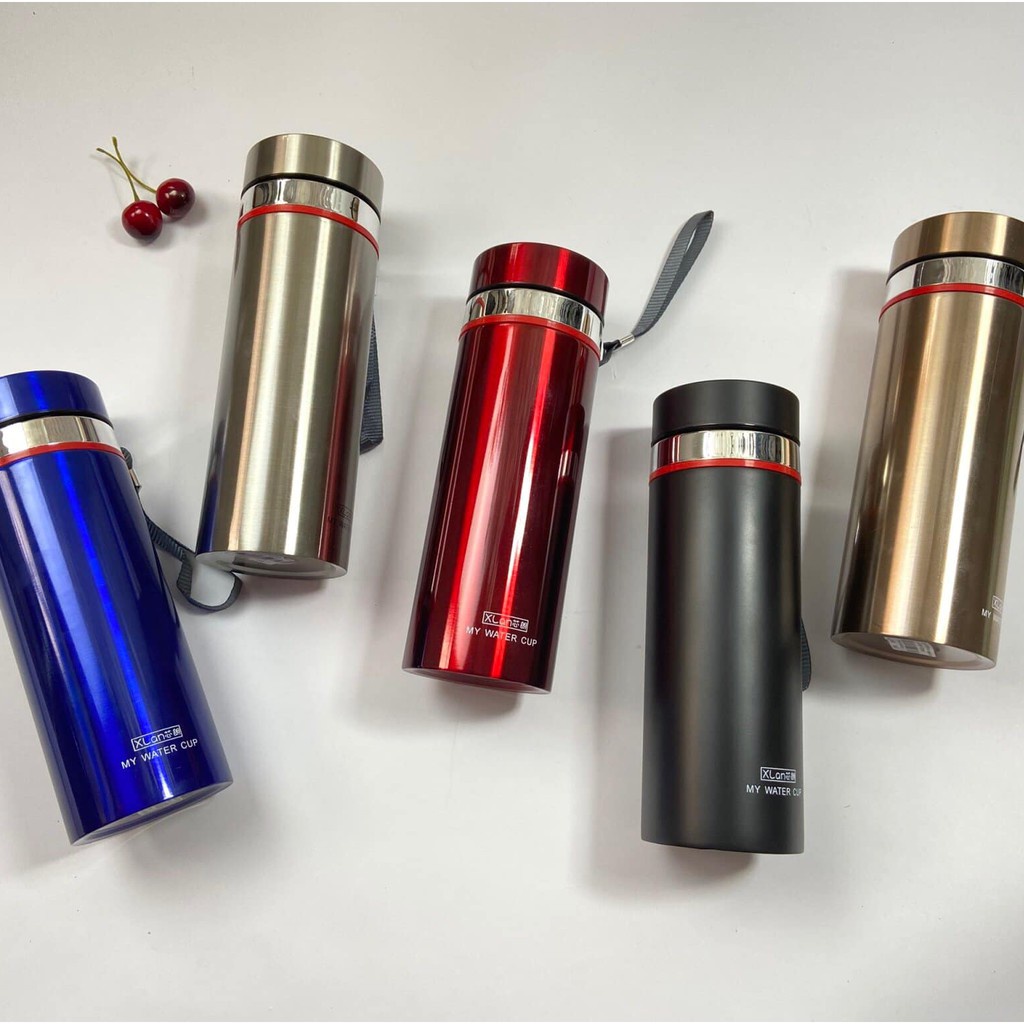 Bình giữ nhiệt inox có nắp Xilan 1000ml chính hãng
